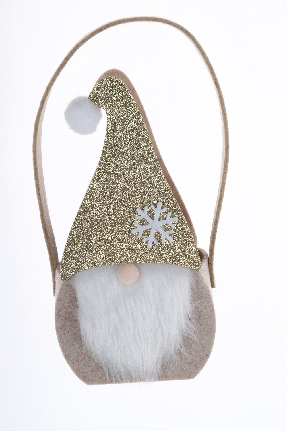 Weihnachts-Übertopfhülle, Filz-Gnome-Tasche, benutzerdefinierte Größe, Einkaufstasche, Süßigkeiten-Aufbewahrungstasche 3