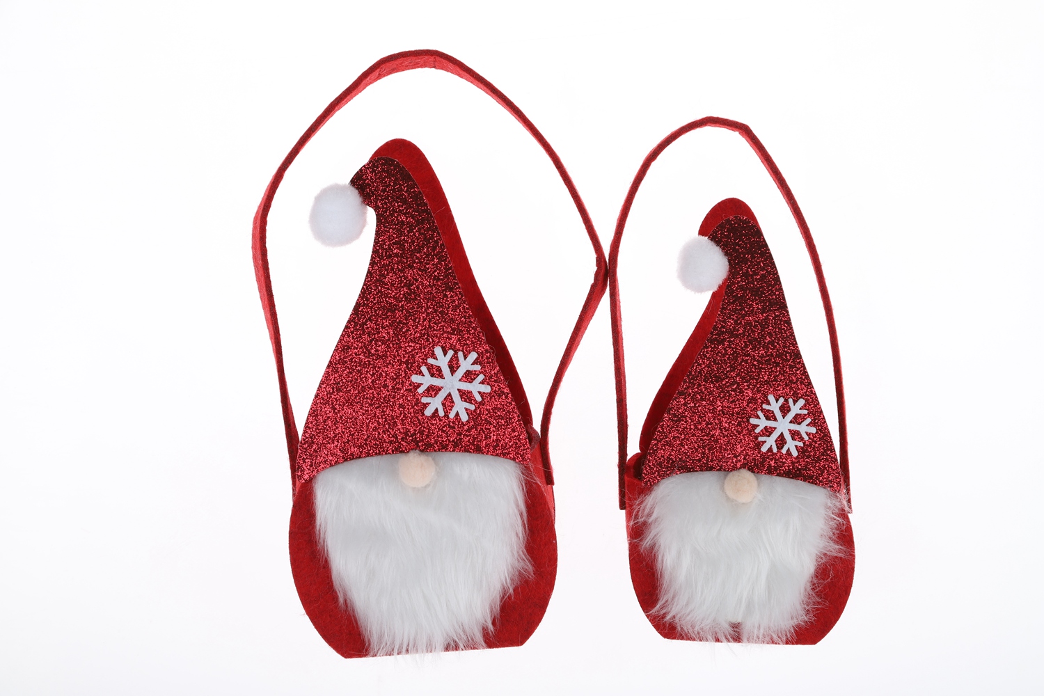Weihnachts-Übertopfhülle, Filz-Gnome-Tasche, benutzerdefinierte Größe, Einkaufstasche, Süßigkeiten-Aufbewahrungstasche 4