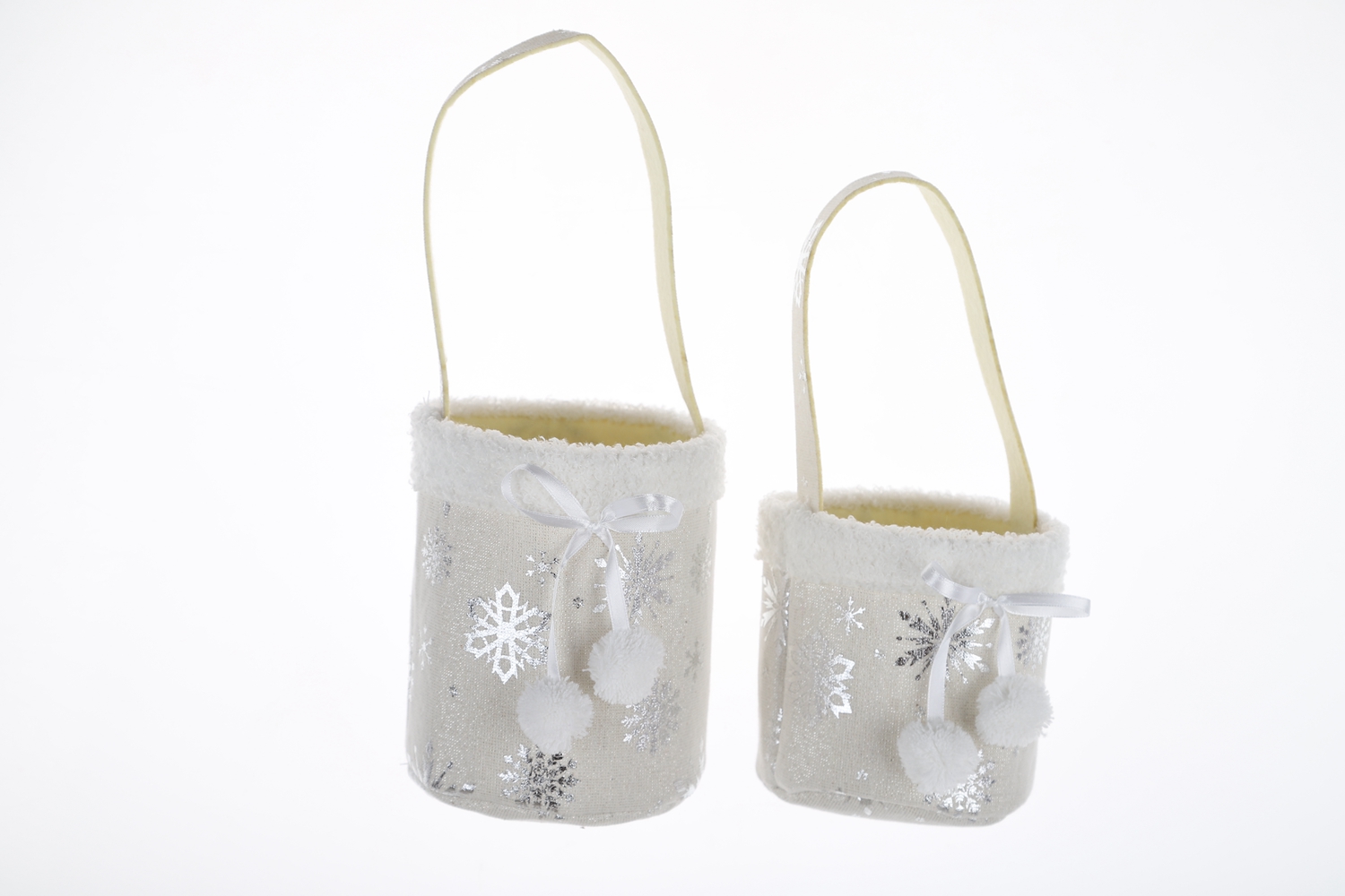 Stoff Pflanzer Set Weihnachten Plüsch Einkaufstasche Kinder Candy Lagerung Eimer Festliche Handwerk 7