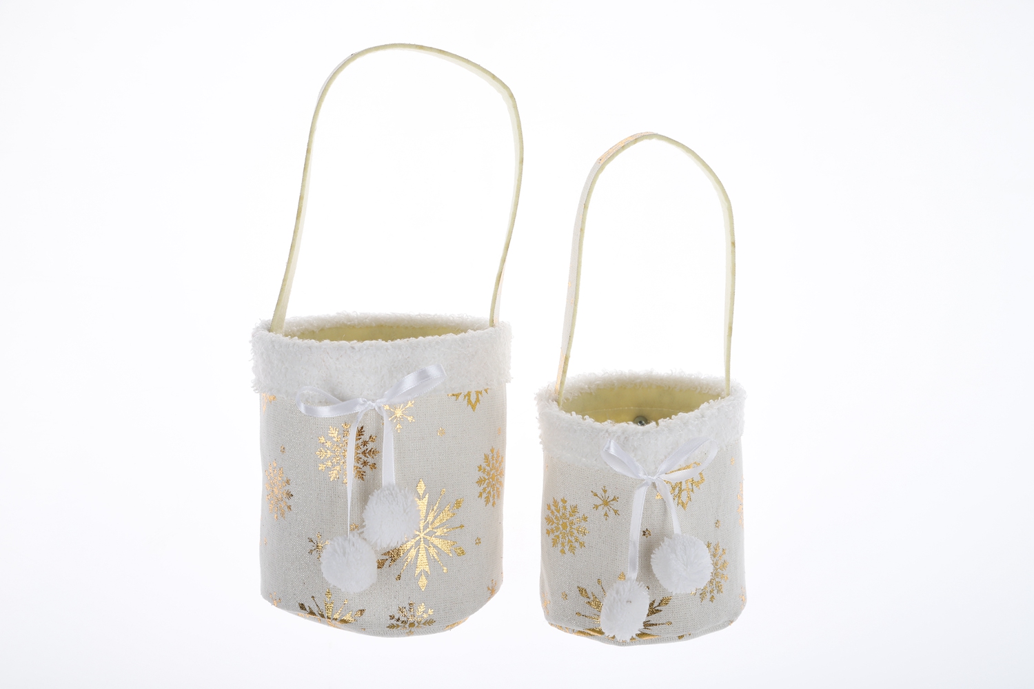 Stoff Pflanzer Set Weihnachten Plüsch Einkaufstasche Kinder Candy Lagerung Eimer Festliche Handwerk 8