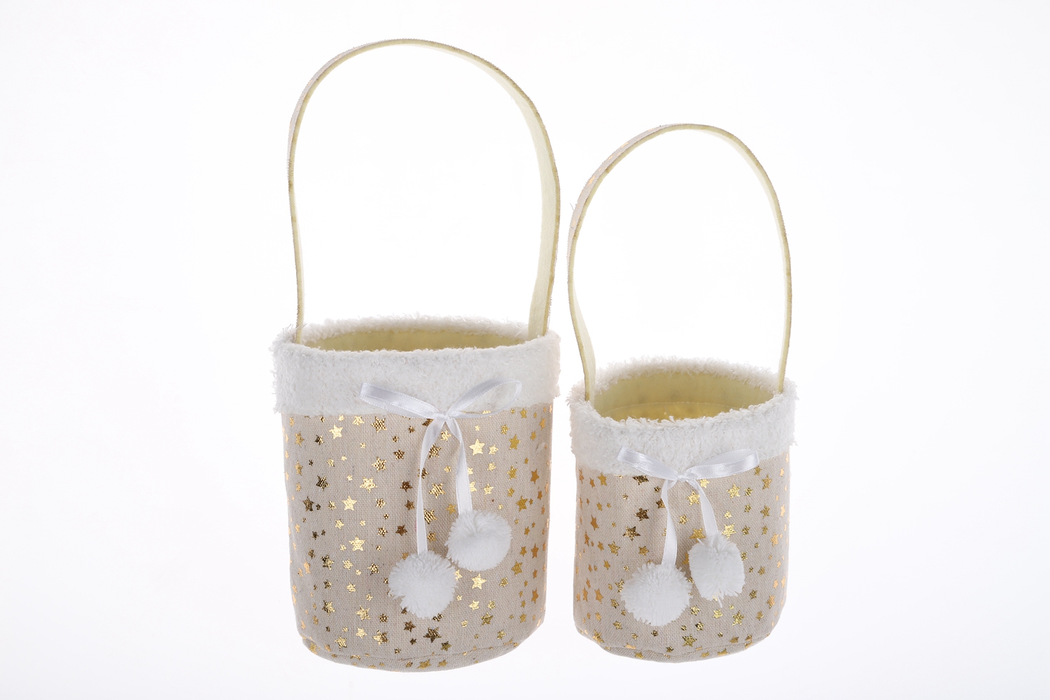 Stoff Pflanzer Set Weihnachten Plüsch Einkaufstasche Kinder Candy Lagerung Eimer Festliche Handwerk 9