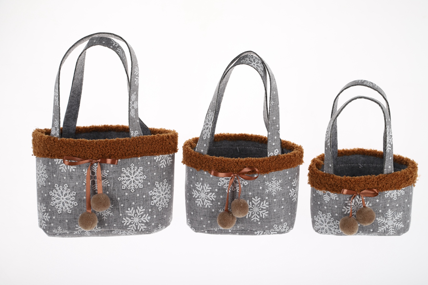 Kreative Blumentopf Set Weihnachten Plüsch Lagerung Eimer Kinder Süßigkeiten Korb 4