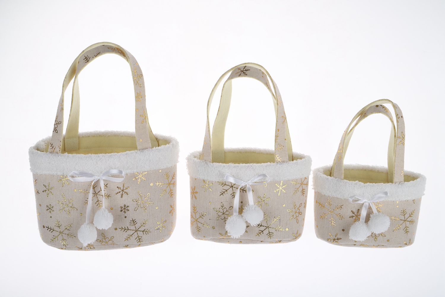 Kreative Blumentopf Set Weihnachten Plüsch Lagerung Eimer Kinder Süßigkeiten Korb 5