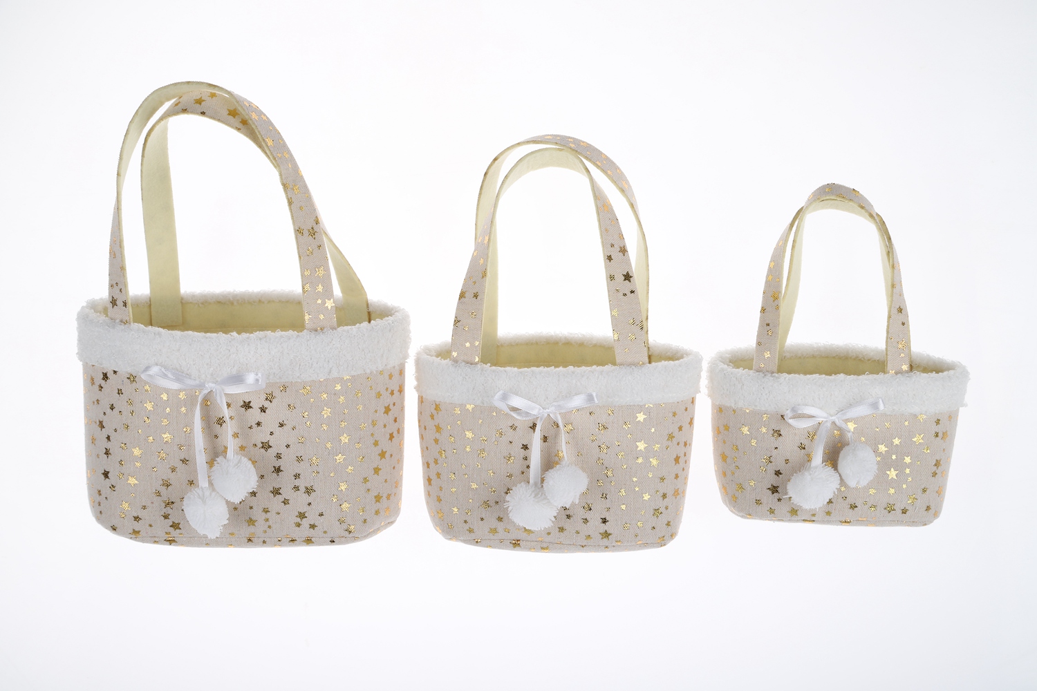 Kreative Blumentopf Set Weihnachten Plüsch Lagerung Eimer Kinder Süßigkeiten Korb 9