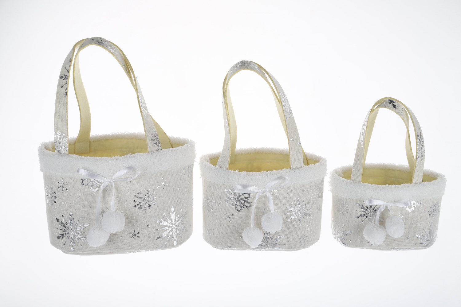 Kreative Blumentopf Set Weihnachten Plüsch Lagerung Eimer Kinder Süßigkeiten Korb 7