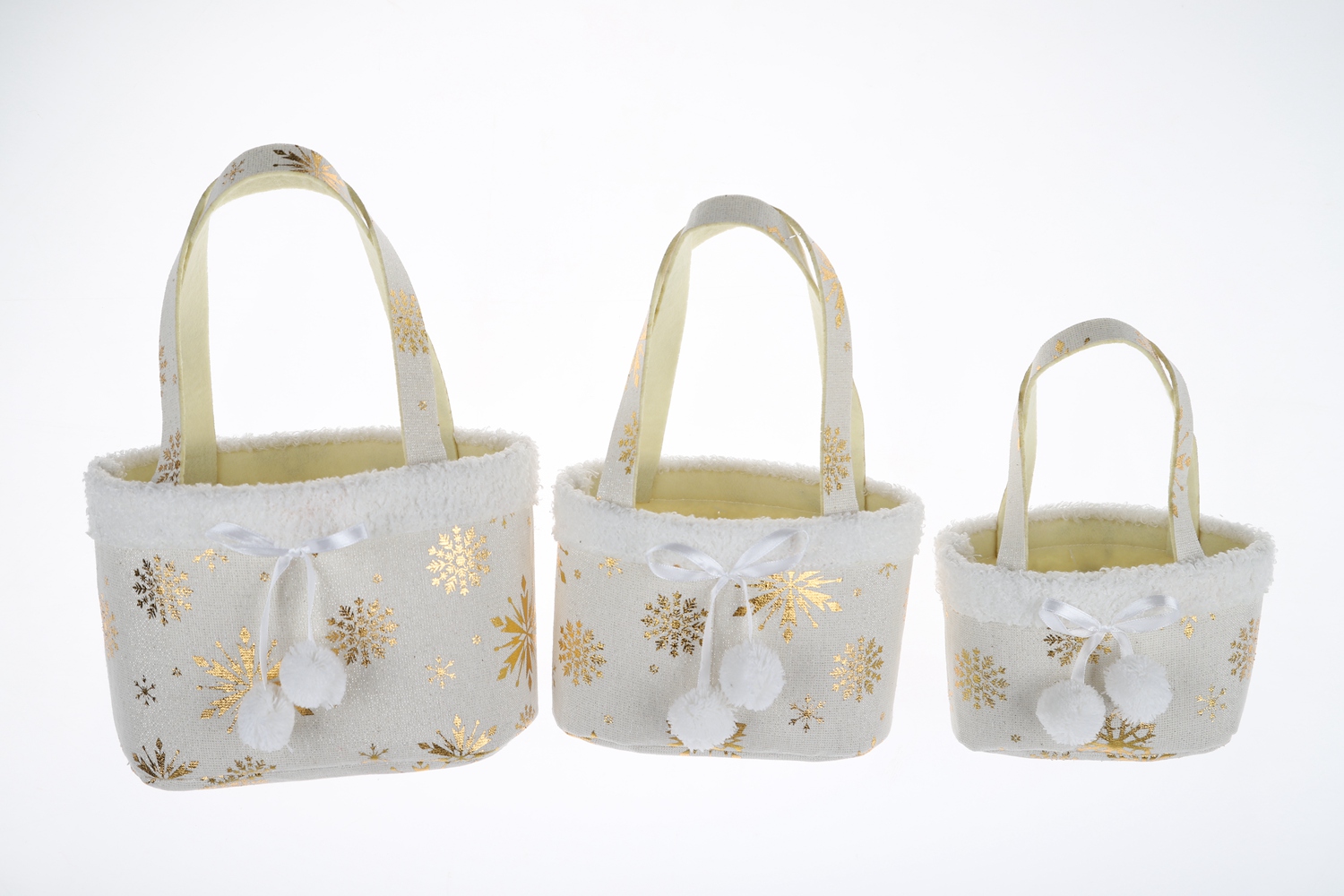 Kreative Blumentopf Set Weihnachten Plüsch Lagerung Eimer Kinder Süßigkeiten Korb 10