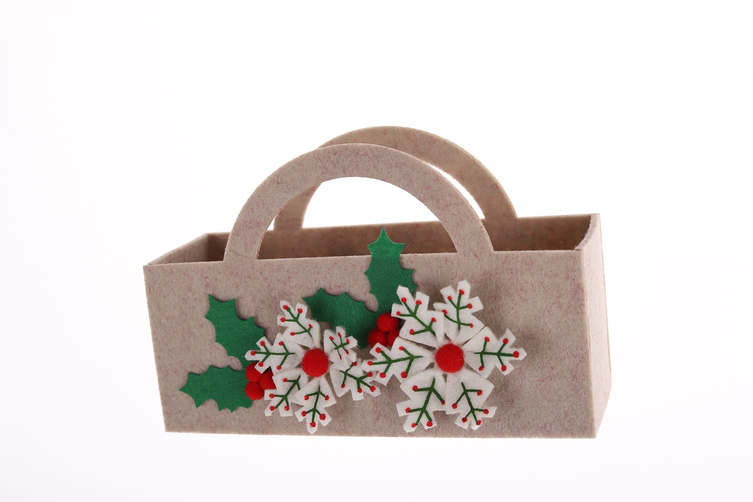 Großhandel Party Aufbewahrungskorb Weihnachten Filz Taschen Kinder Süßigkeiten Geschenktüten 5