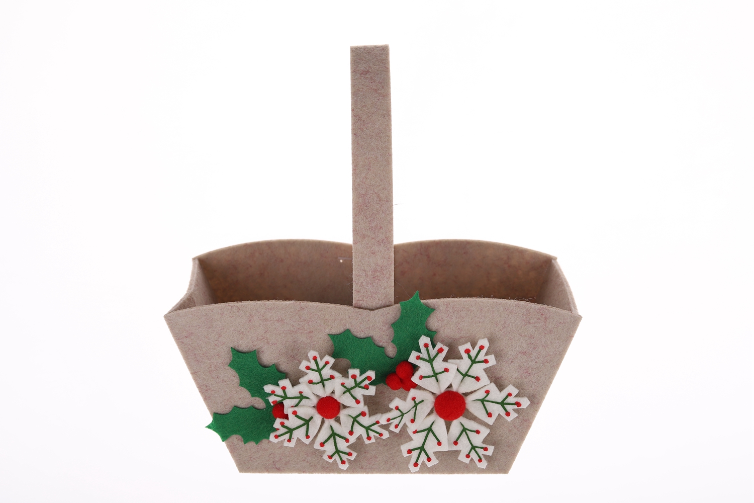 Neue Ankunft Filz Einkaufstasche Weihnachten Süßigkeiten Lagerung Korb Kinder Geschenk Tasche Winter Party Dekoration 4
