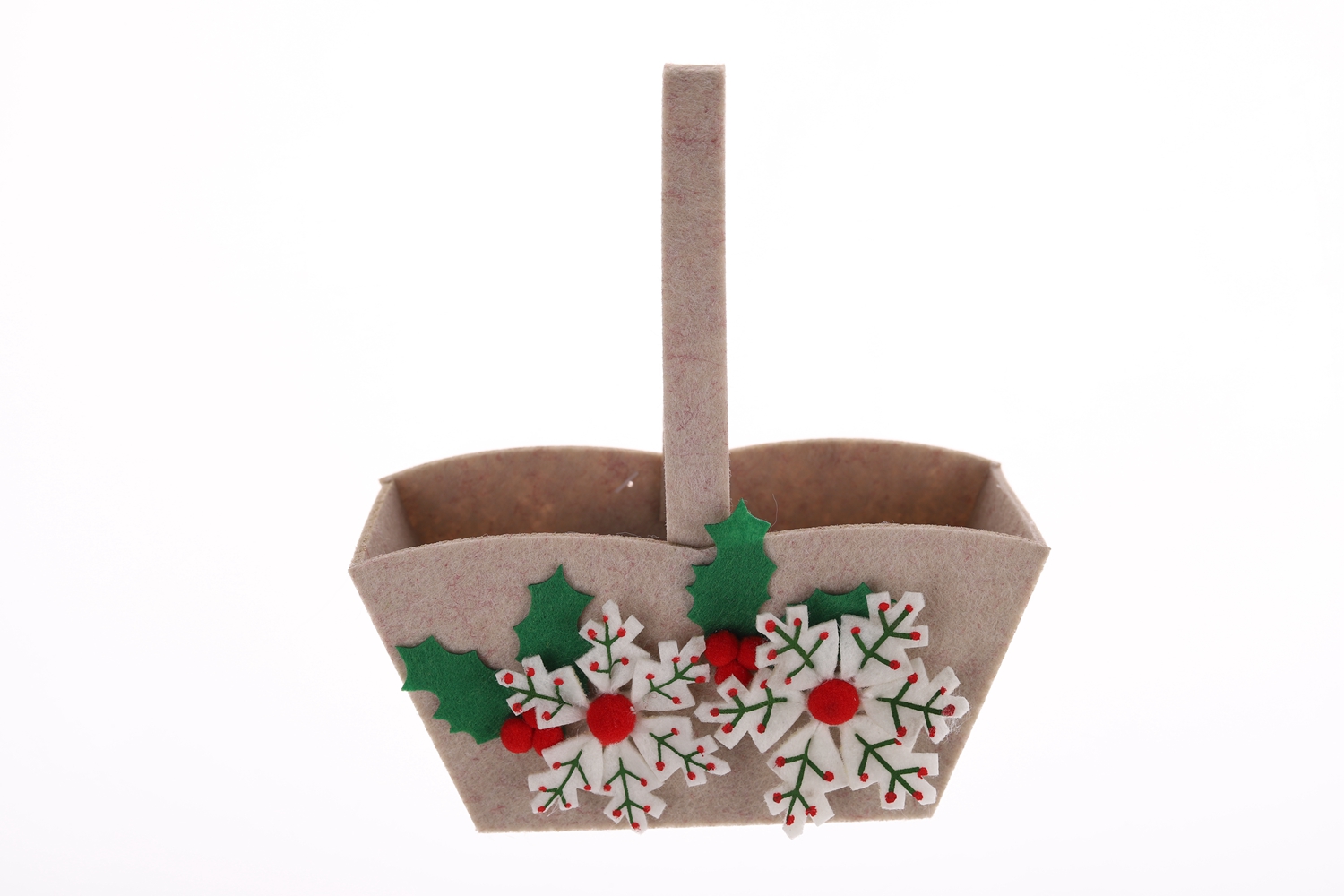 Neue Ankunft Filz Einkaufstasche Weihnachten Süßigkeiten Lagerung Korb Kinder Geschenk Tasche Winter Party Dekoration 6