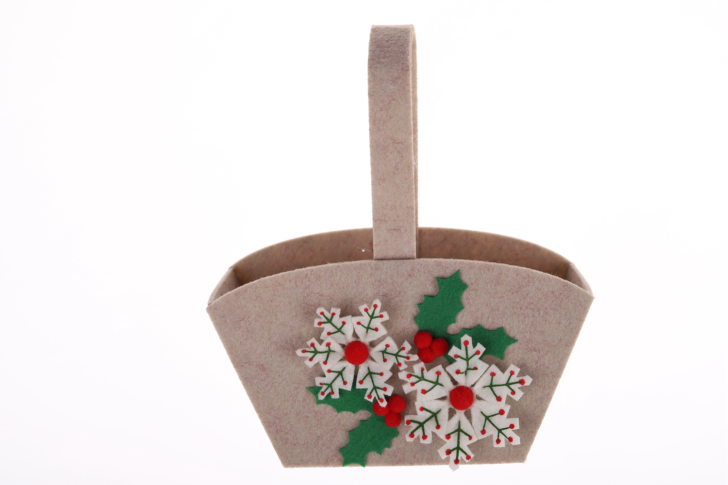 Neue Ankunft Filz Handwerk Weihnachten Süßigkeiten Lagerung Korb Kinder Geschenk Tasche Gnome Tote Tasche 5
