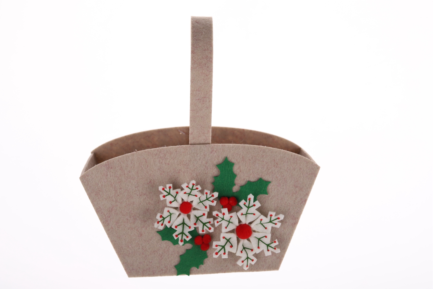 Neue Ankunft Filz Handwerk Weihnachten Süßigkeiten Lagerung Korb Kinder Geschenk Tasche Gnome Tote Tasche 6