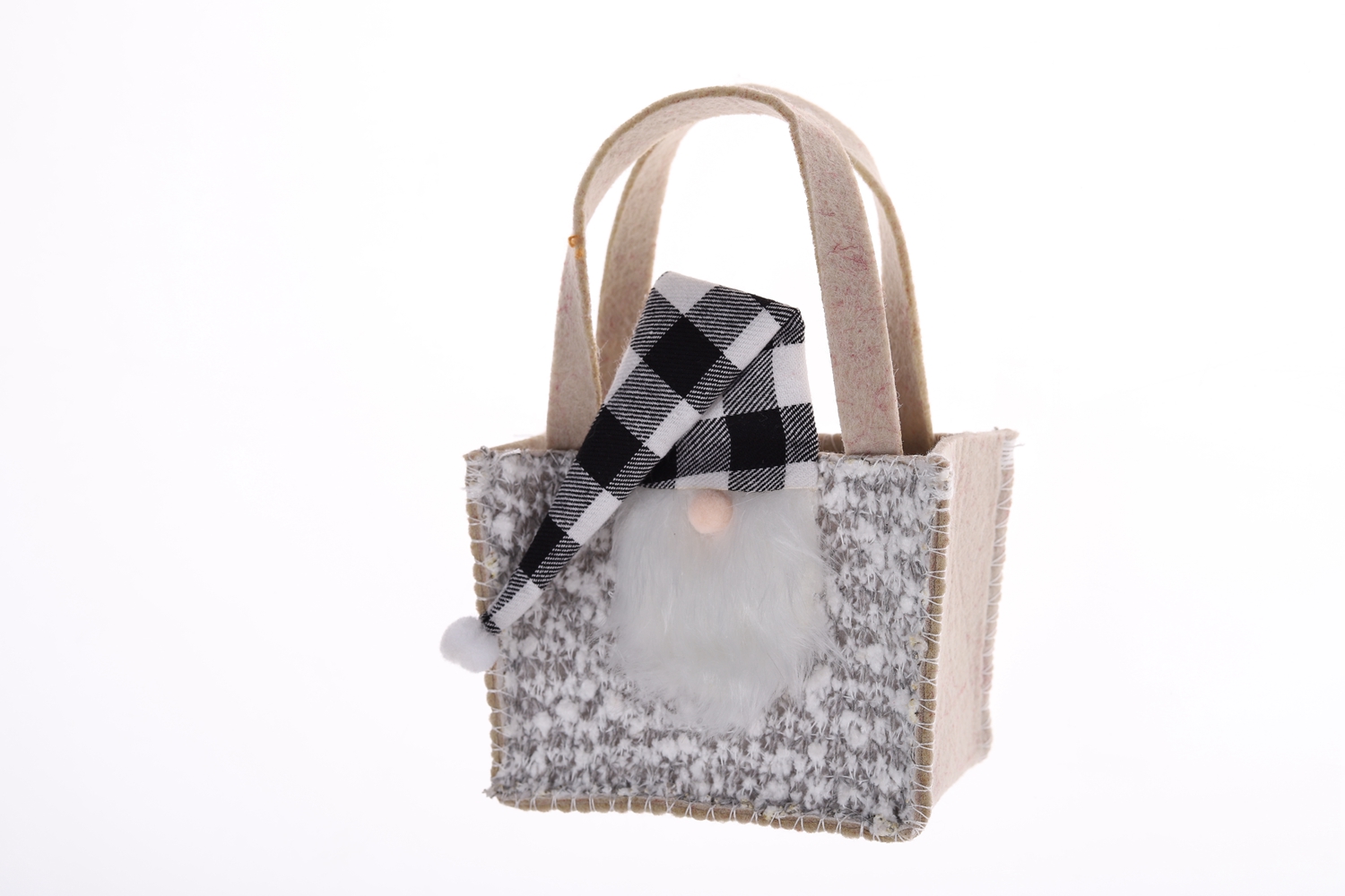 Großhandel Weihnachten Handwerk Kreative Winter Filz Taschen Kinder Süßigkeiten Lagerung Taschen Exquisite Geschenk Taschen 3