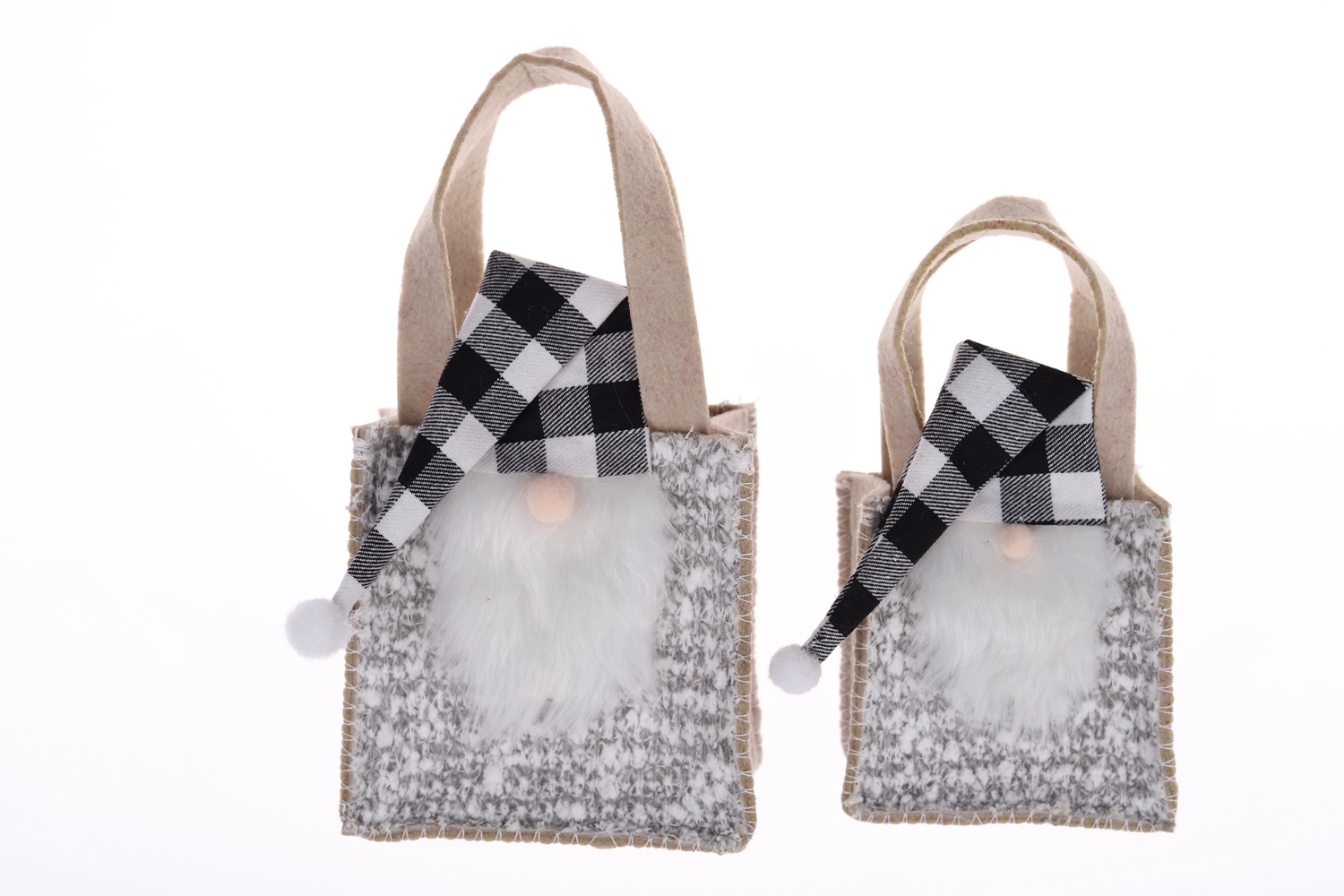 Großhandel Weihnachten Handwerk Kreative Winter Filz Taschen Kinder Süßigkeiten Lagerung Taschen Exquisite Geschenk Taschen 6