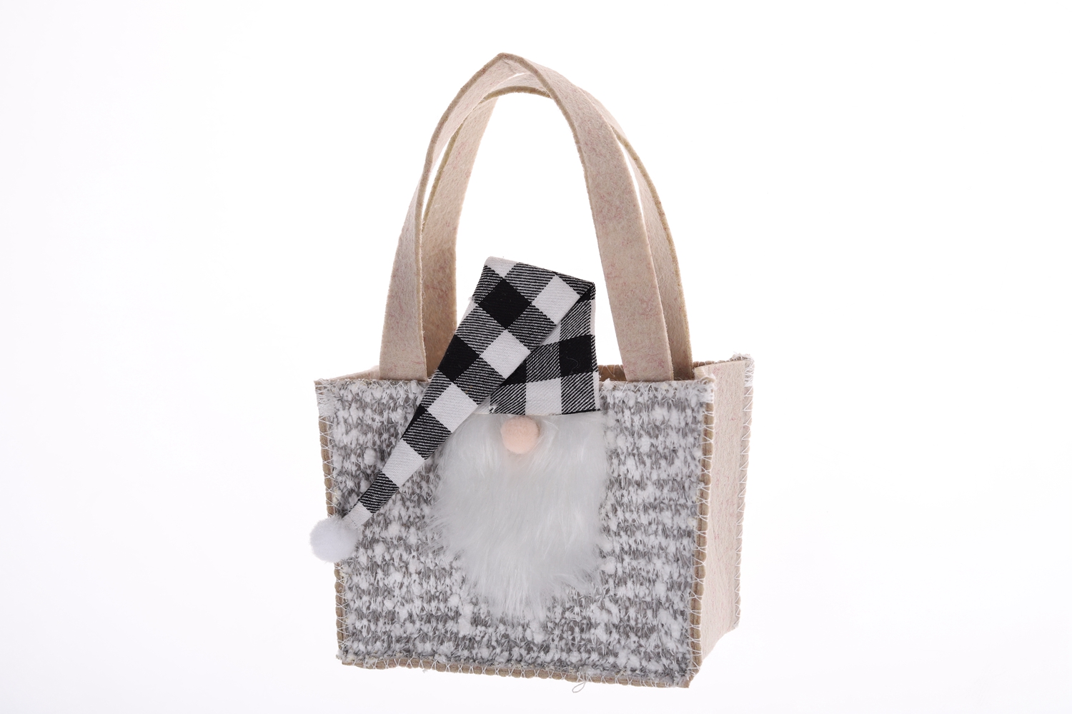 Großhandel Weihnachten Handwerk Kreative Winter Filz Taschen Kinder Süßigkeiten Lagerung Taschen Exquisite Geschenk Taschen 8