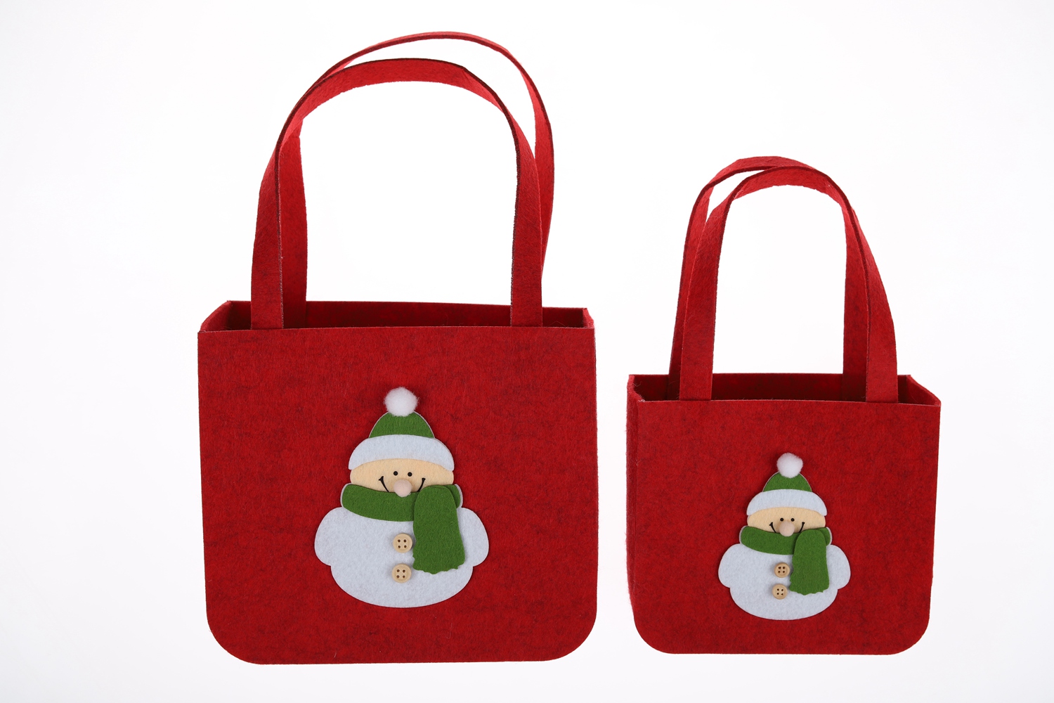 Winter Filz Handwerk Tasche Santa Tote Tasche Kreative Gnome Korb Kinder Geschenk Tasche 4