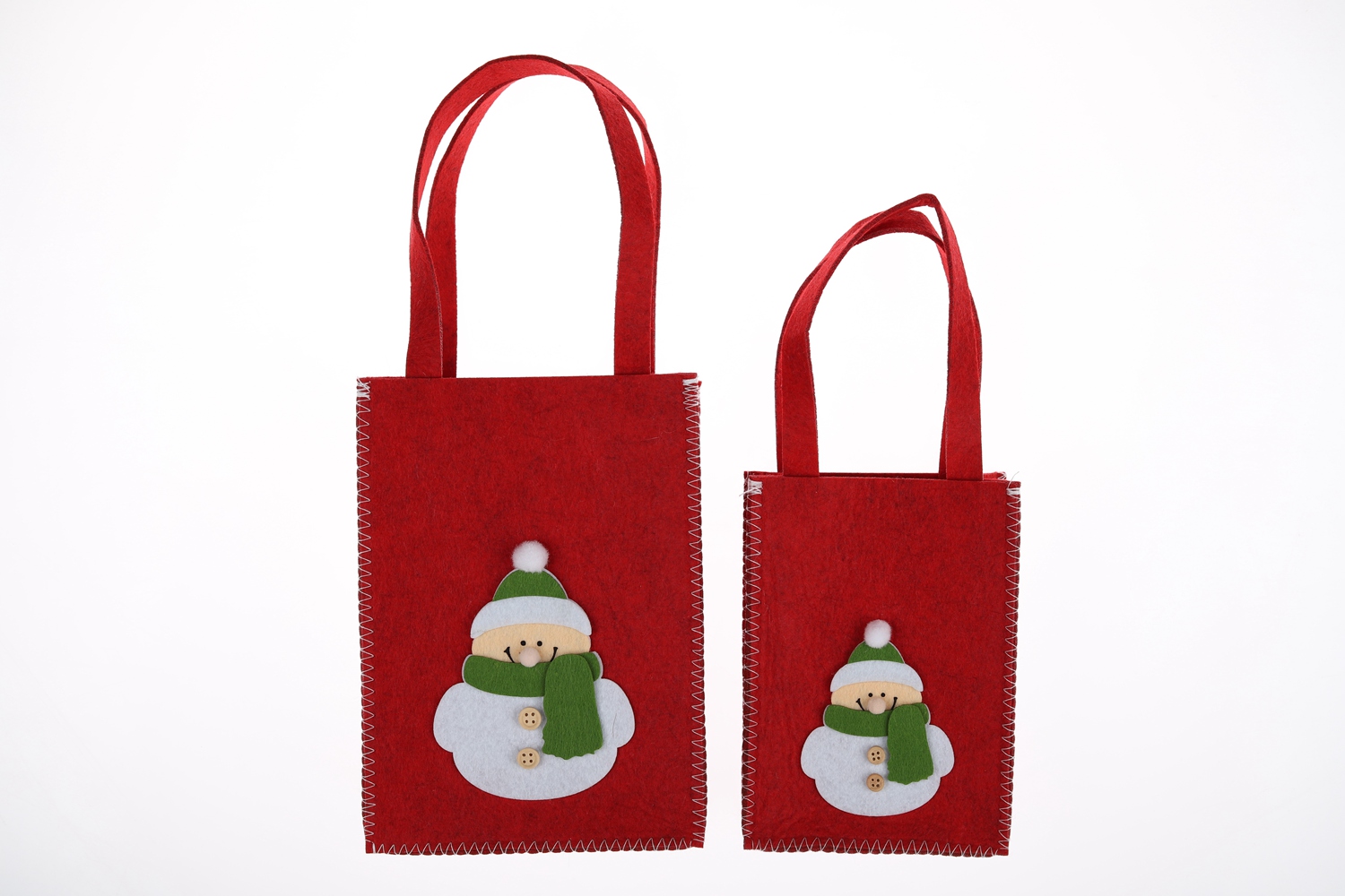Winter Filz Handwerk Tasche Santa Tote Tasche Kreative Gnome Korb Kinder Geschenk Tasche 6