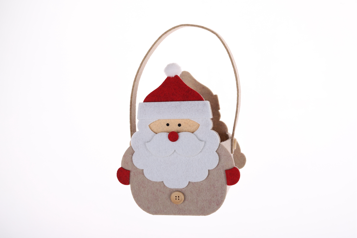 Schneemann-Tragetasche, kreative Weihnachtsmann-Tasche, Kinder-Süßigkeiten-Geschenk-Tasche, Winter-Party-Dekoration 8