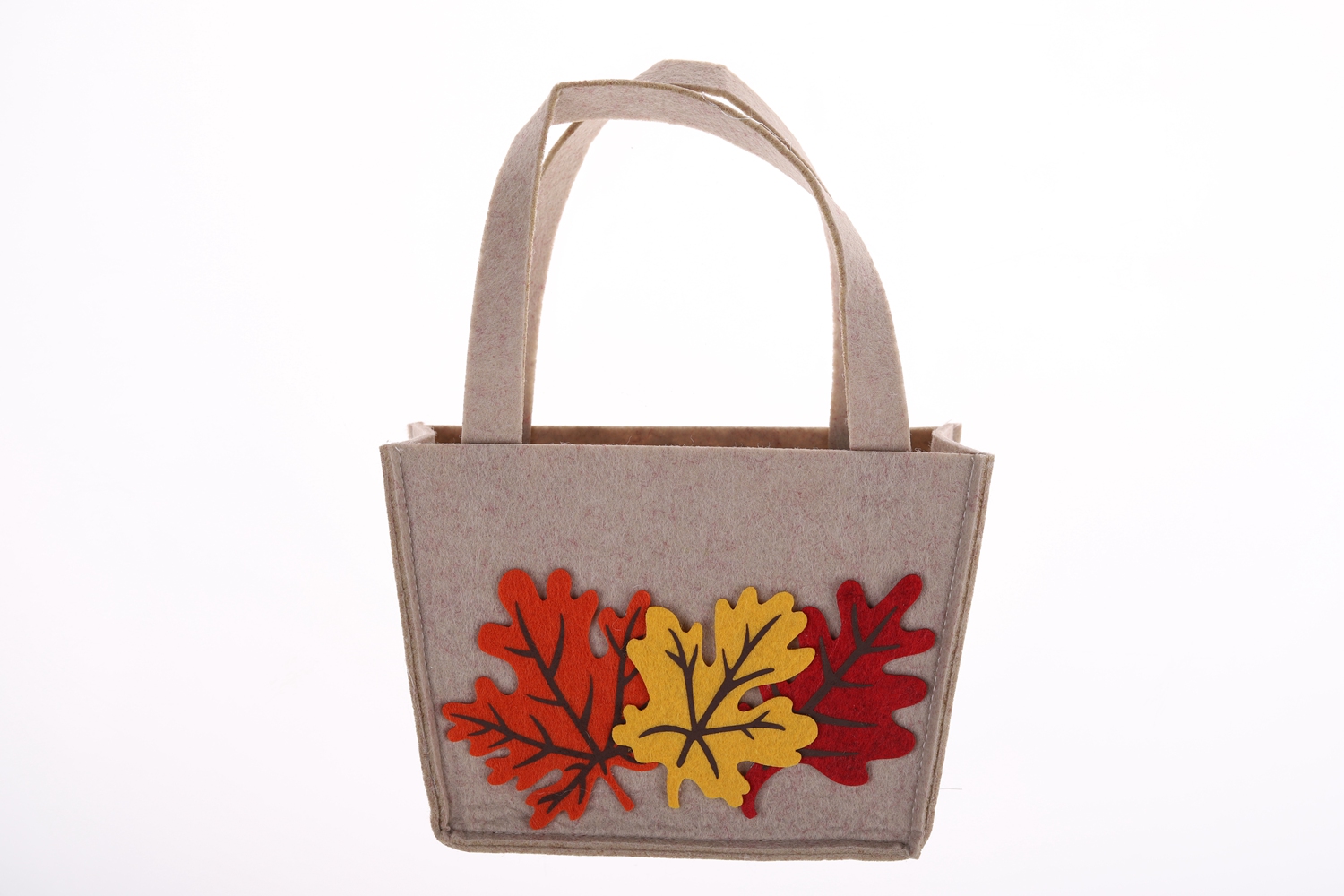 Herbst und Winter Filz Tasche Maple Leaf Handtasche Blume faul große Kapazität Tasche Winter Dekoration 7