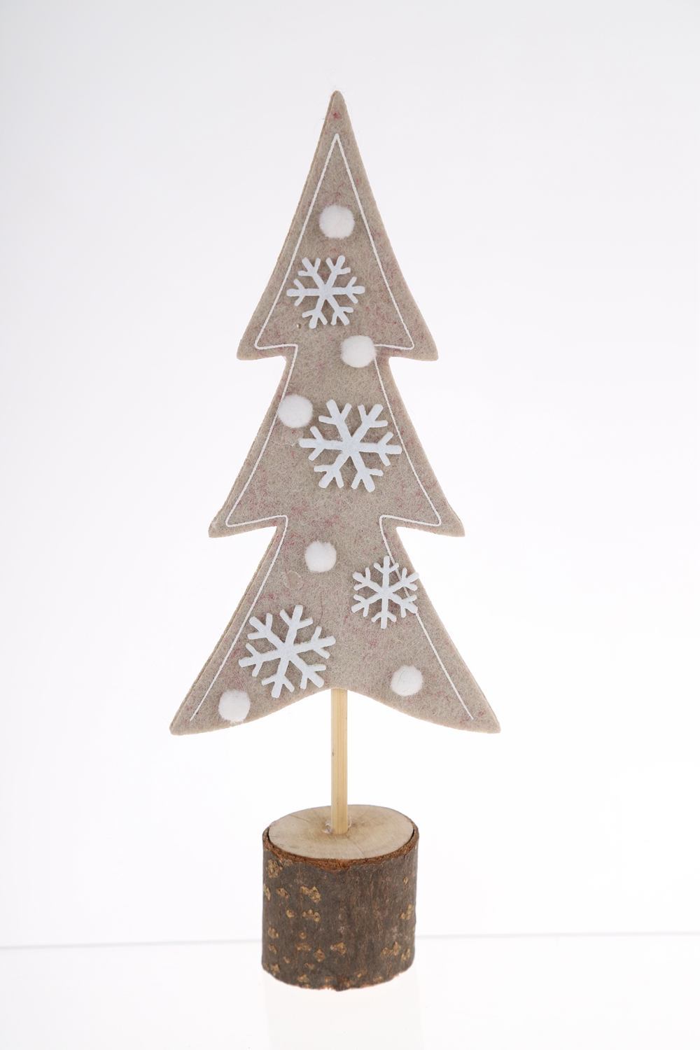 Adorno navideño de escritorio al por mayor, artesanía festiva de invierno, adorno de árbol de Navidad de fieltro 4
