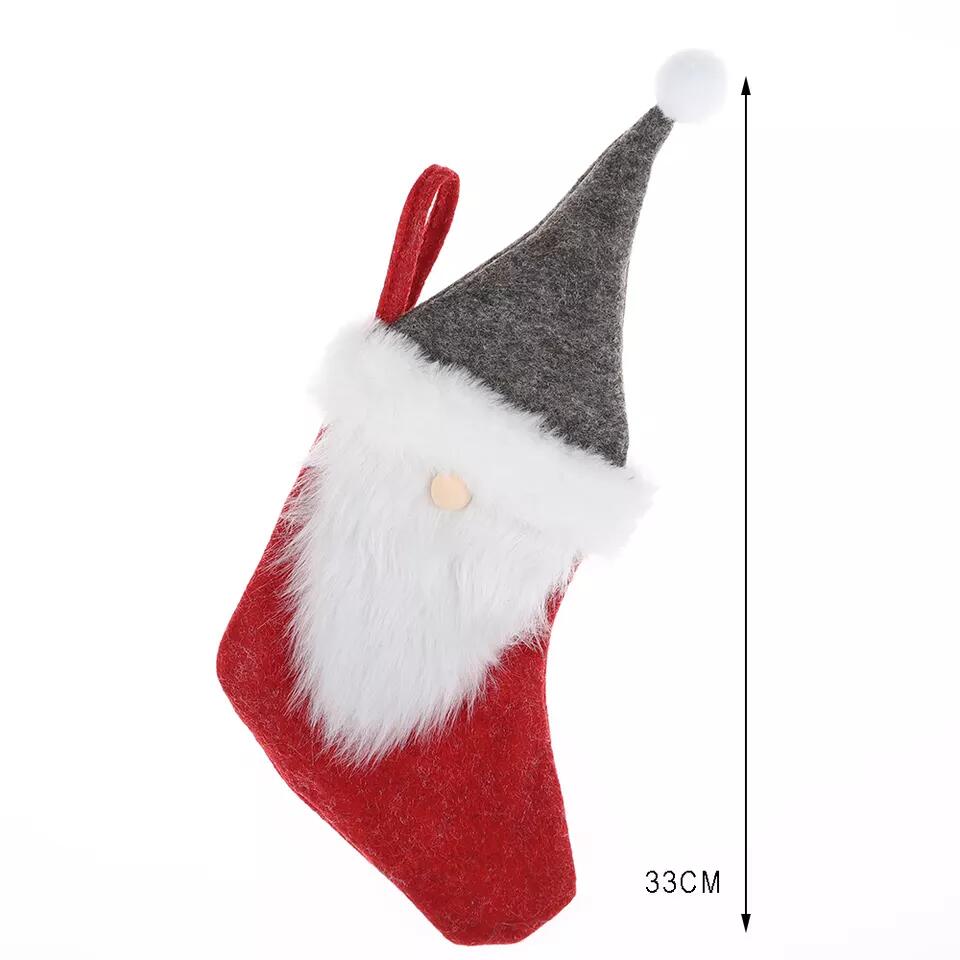 Großhandel Urlaub Handwerk Weihnachten Gnome Taschen Kinder Geschenk Taschen Weihnachten Kamin Dekorationen 2