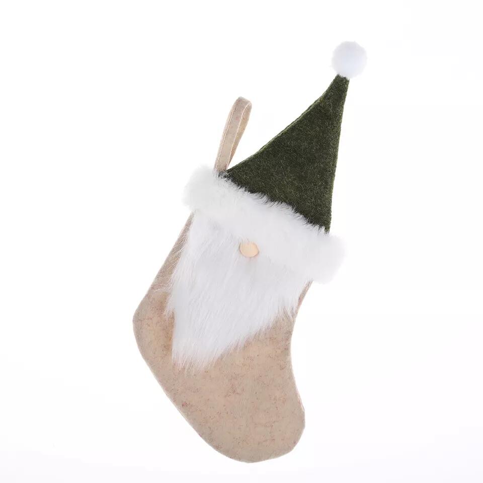 Großhandel Urlaub Handwerk Weihnachten Gnome Taschen Kinder Geschenk Taschen Weihnachten Kamin Dekorationen 4