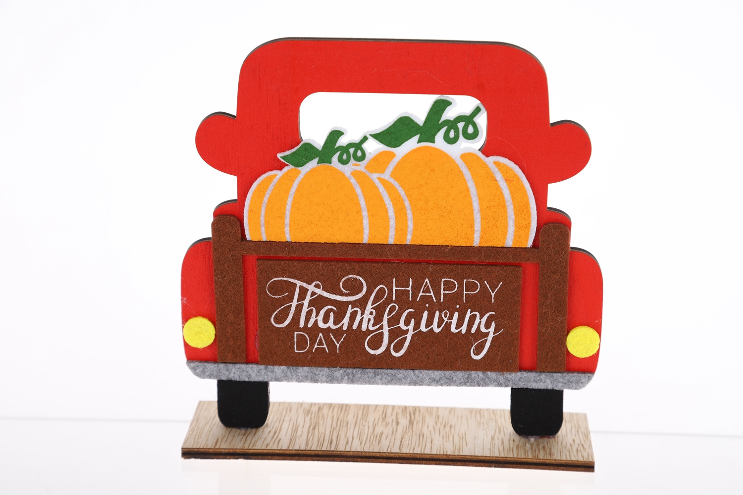 Venta al por mayor, decoración de escritorio para el Festival de la Cosecha, artesanías de otoño, adorno de calabaza para coche, regalos para niños 3
