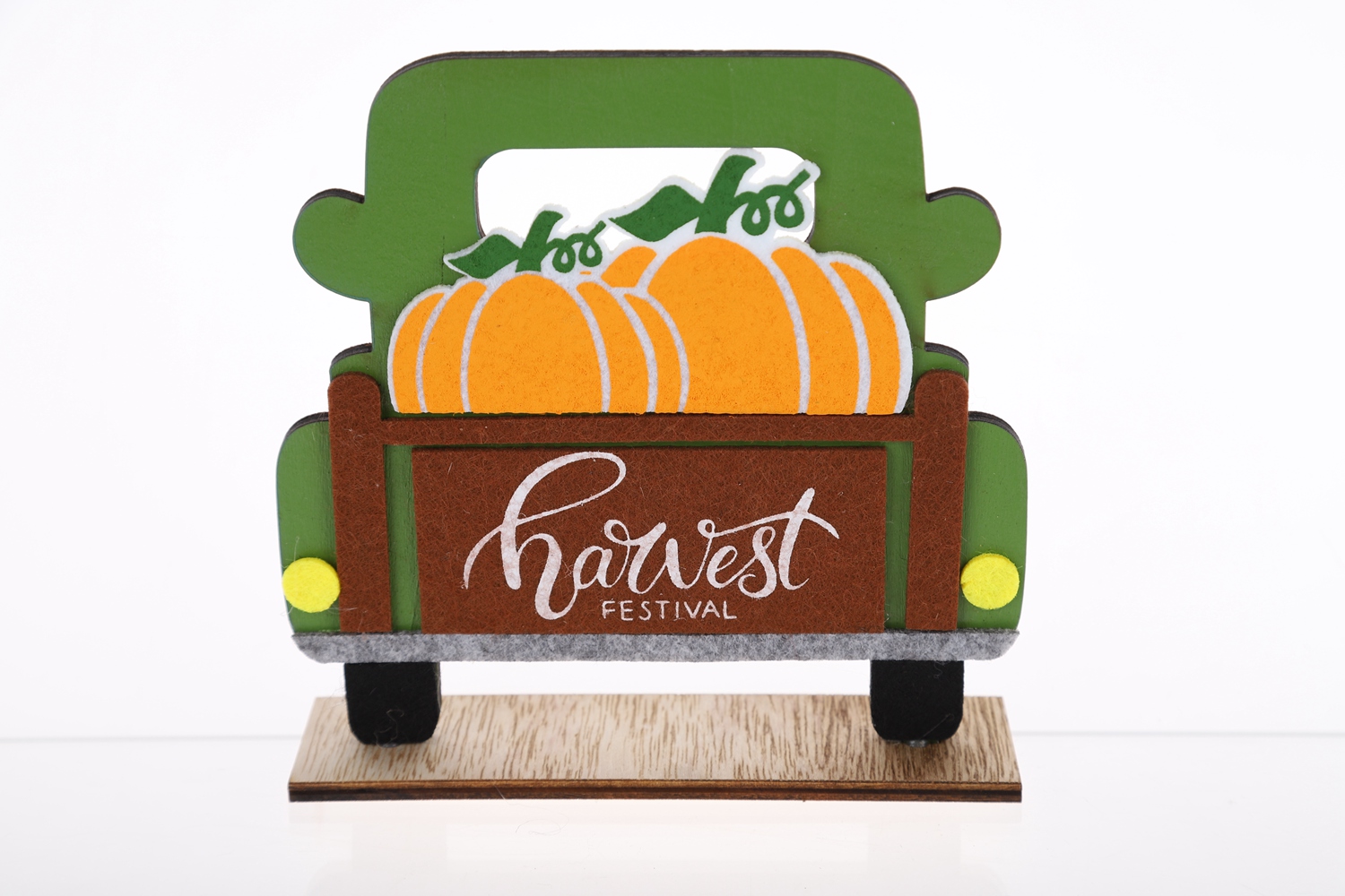 Venta al por mayor, decoración de escritorio para el Festival de la Cosecha, artesanías de otoño, adorno de calabaza para coche, regalos para niños 2