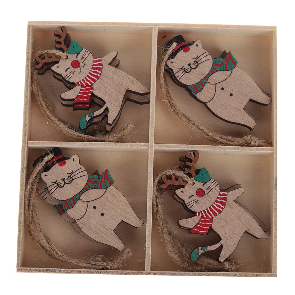 Best Christmas tree pendant cat hanging set Oem With Good Price 1