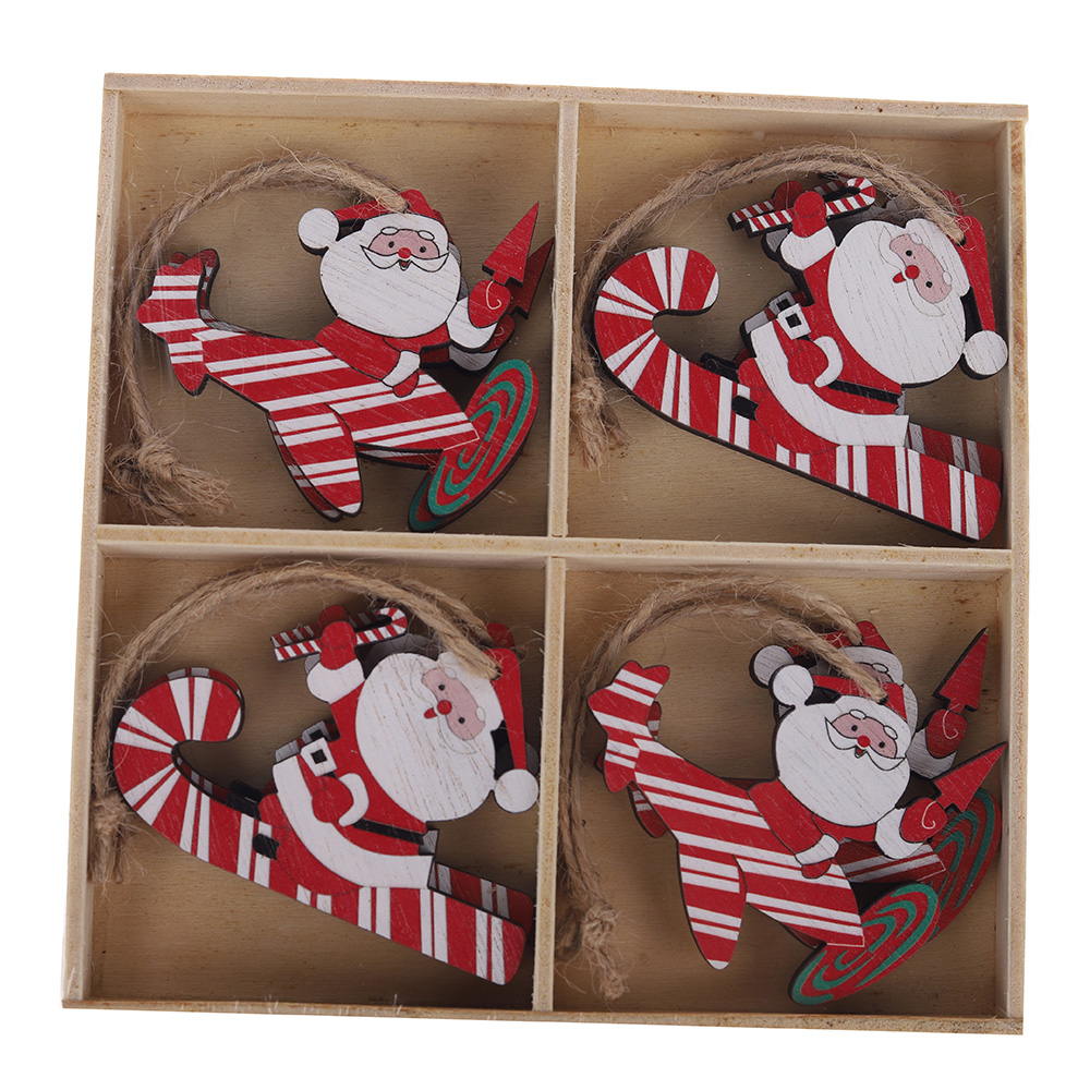 Fabrik Preis 4 PCS/SET Weihnachtsbaum Anhänger Großhandel-Tangchen 1