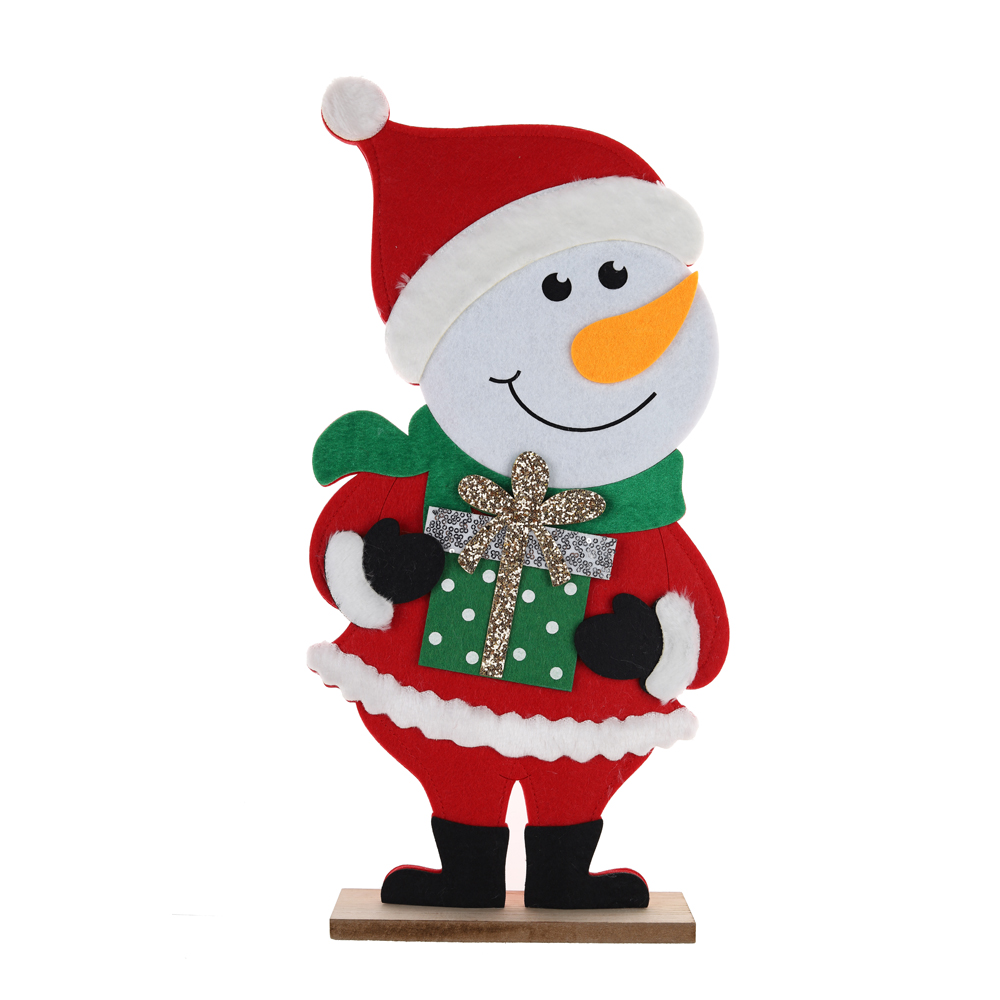Stehender roter Weihnachtsmann Ornament Dekoration Weihnachtsdekorationen Weihnachtsfeiertagsfest 4