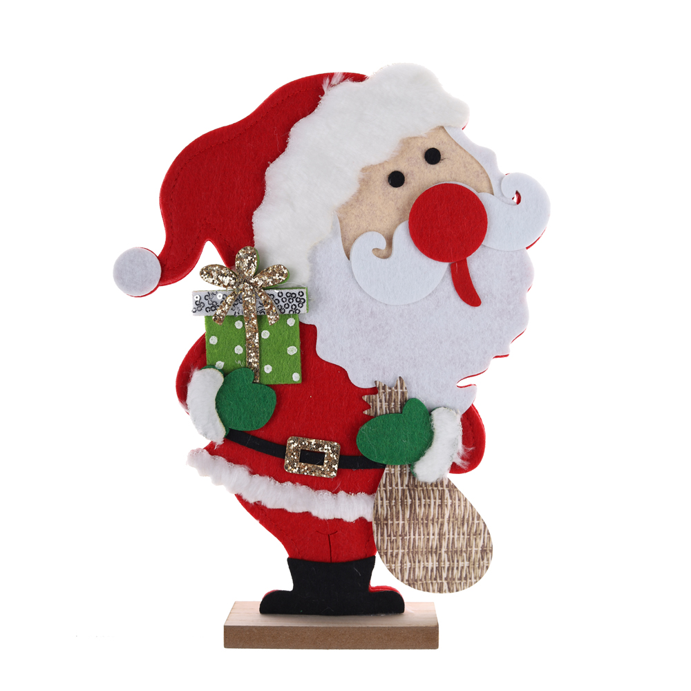 Stehender roter Weihnachtsmann Ornament Dekoration Weihnachtsdekorationen Weihnachtsfeiertagsfest 5