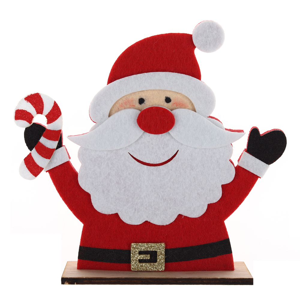 Stehender roter Weihnachtsmann Ornament Dekoration Weihnachtsdekorationen Weihnachtsfeiertagsfest 7