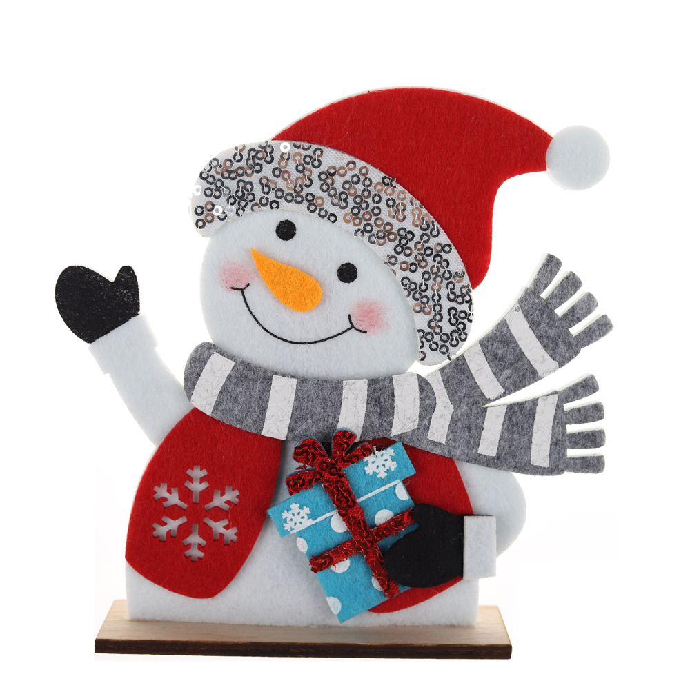 Weihnachtsdekoration, stehender Schneemann, für Hof und Garten, für drinnen und draußen, Winterurlaub, Weihnachtsdekoration 4