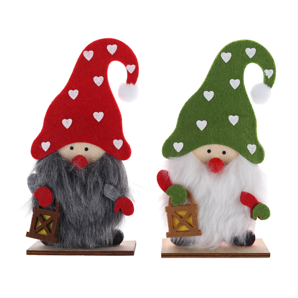 Fabrikpreis Weihnachten Holz Gnome Dekoration Großhandel-Tangchen 1