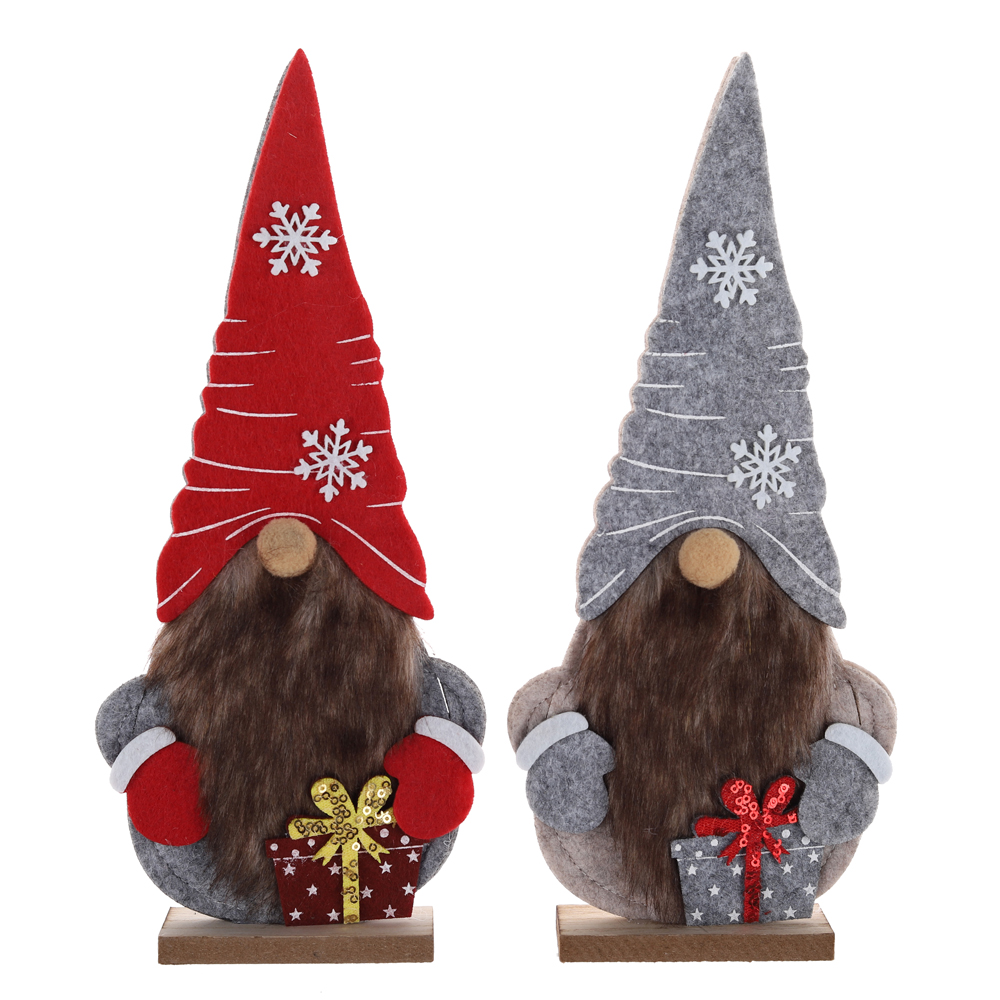 Fabrikpreis Weihnachten Holz Gnome Dekoration Großhandel-Tangchen 8