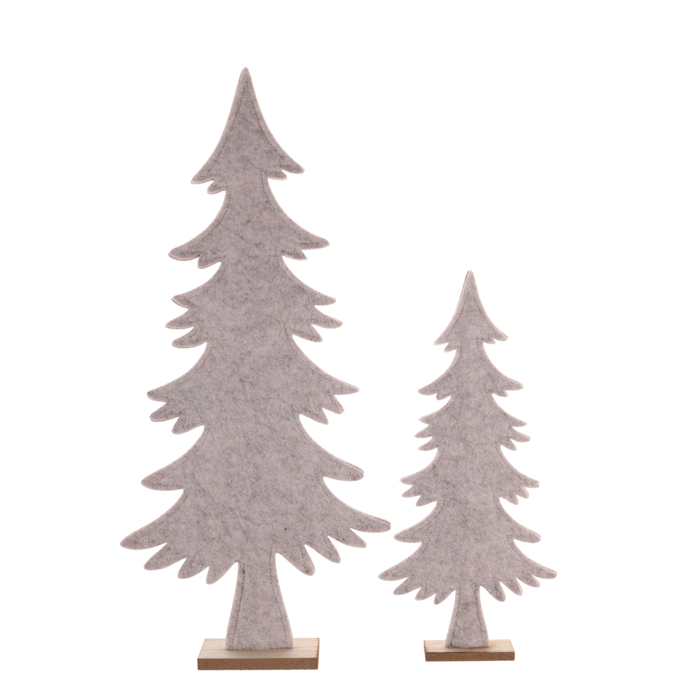 Großhandel DIY Filz Weihnachtsbaum Set Kinder Weihnachten Home Zimmer Tischplatte Baum Ornamente 3