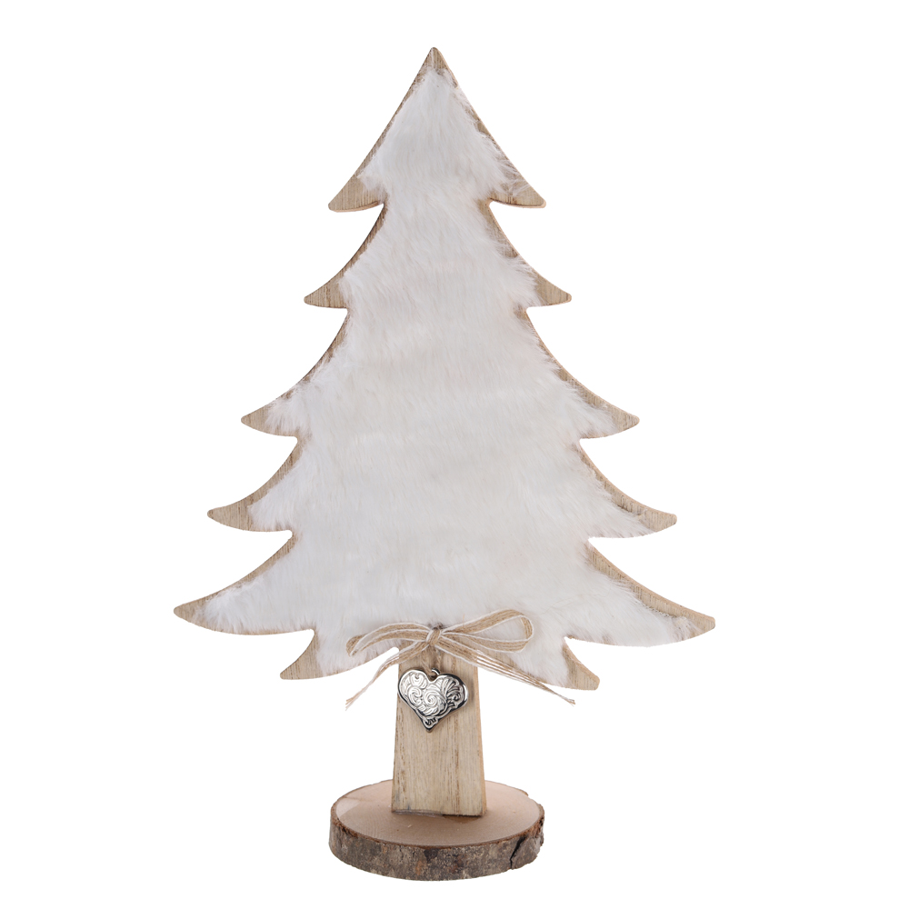 Bestpreis Weihnachten holz baum Tisch dekorationen Lieferant-Tangchen 6
