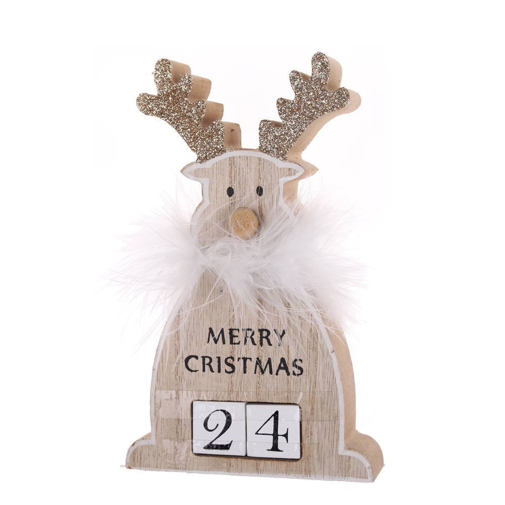 Fabrikpreis Weihnachten handgemachte Rentier Dekoration Tischdekorationen Filz Hirsch Großhandel-Tangchen 7
