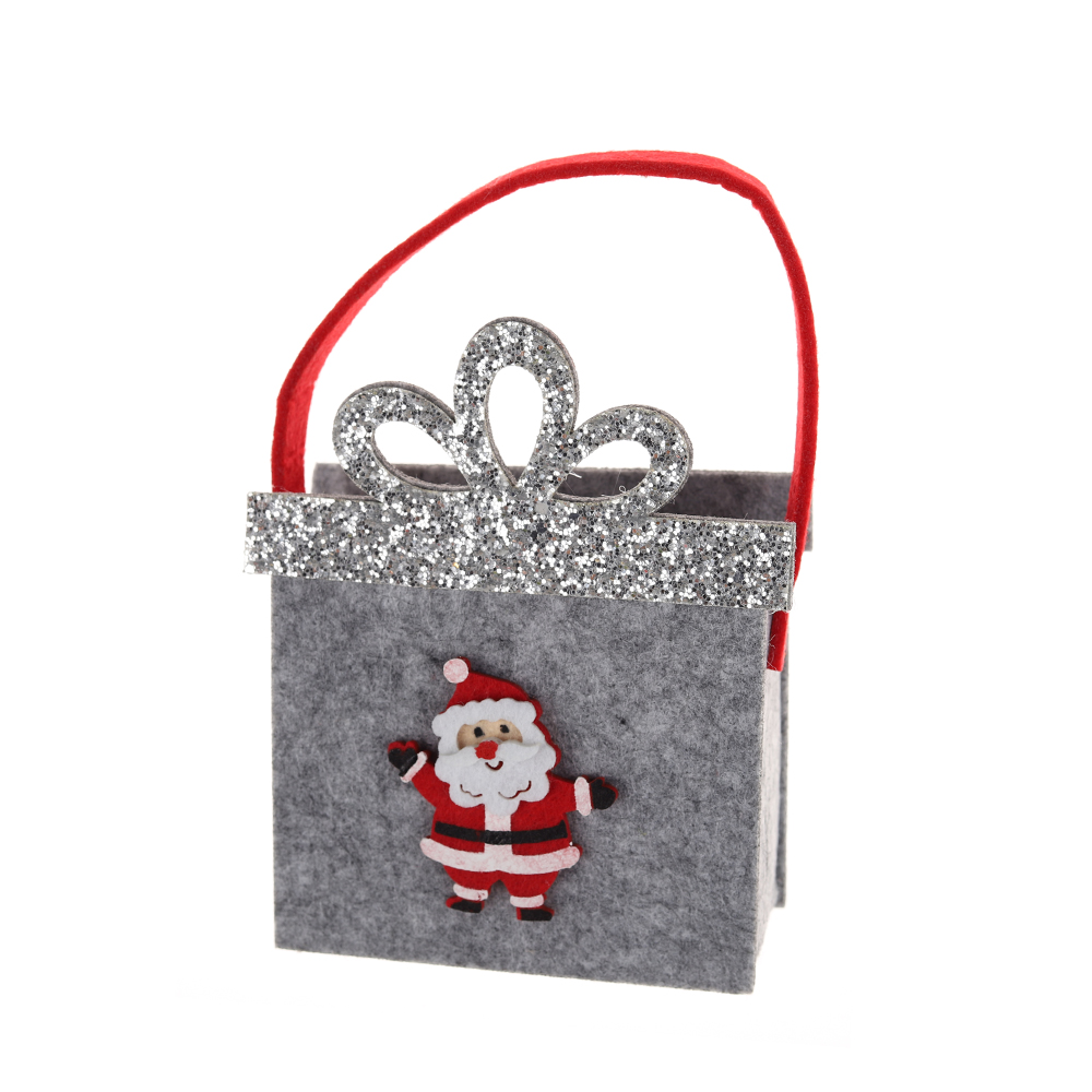 Weihnachten Weihnachtsmann Korb Griff Taschen OEM mit gutem Preis-Tangchen 1