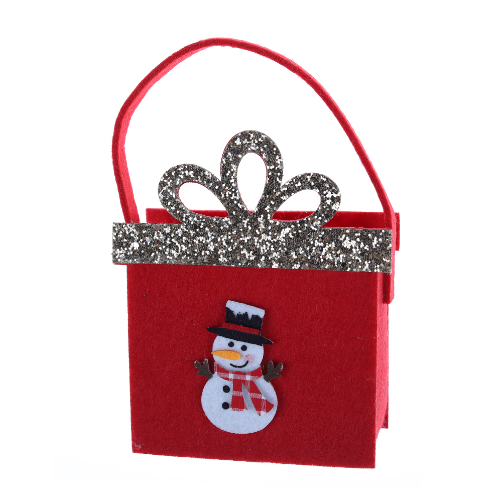 Weihnachten Weihnachtsmann Korb Griff Taschen OEM mit gutem Preis-Tangchen 2