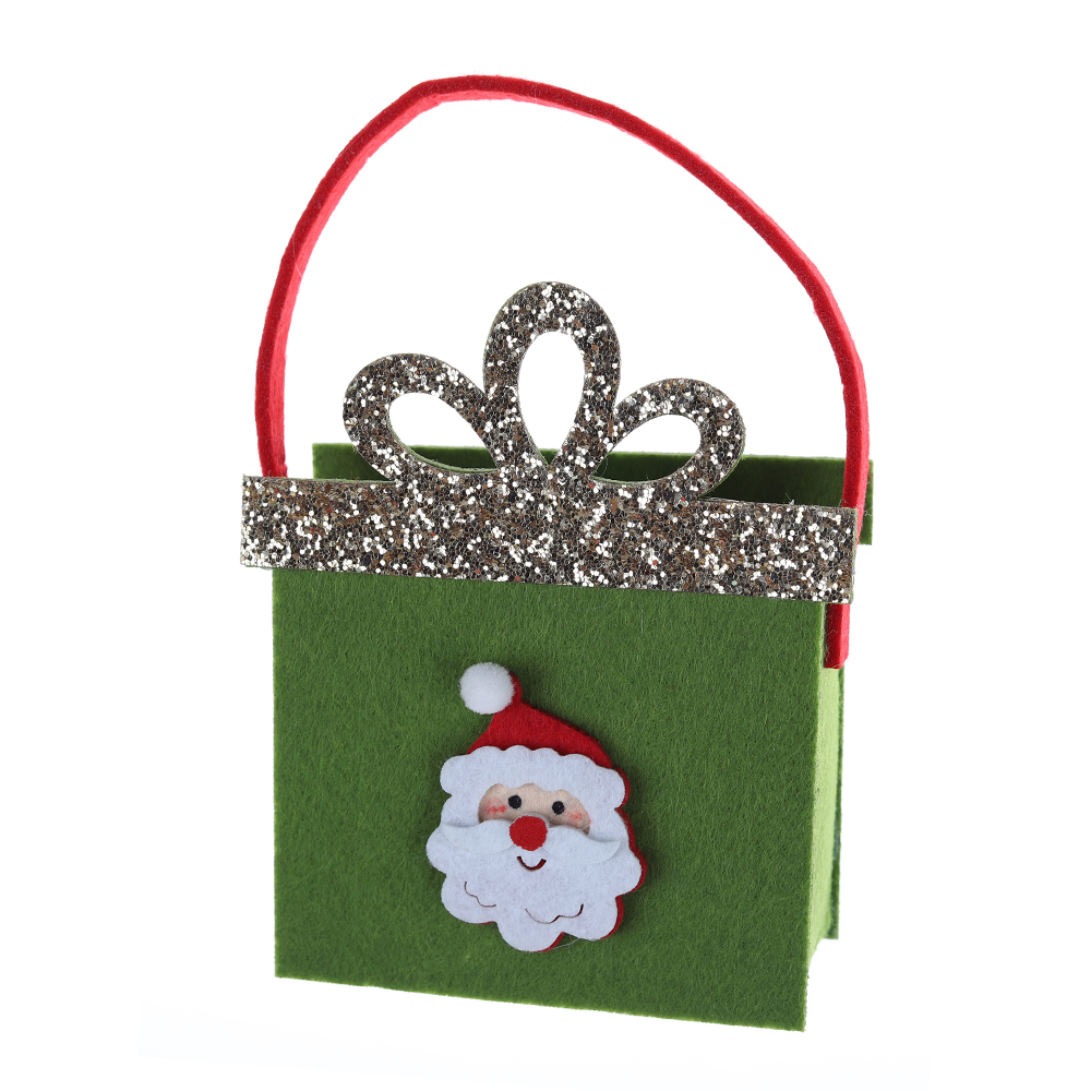Weihnachten Weihnachtsmann Korb Griff Taschen OEM mit gutem Preis-Tangchen 6