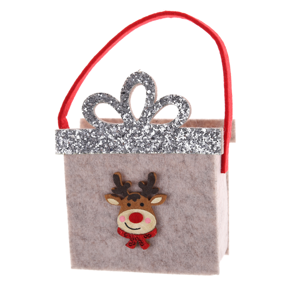 Weihnachten Weihnachtsmann Korb Griff Taschen OEM mit gutem Preis-Tangchen 5