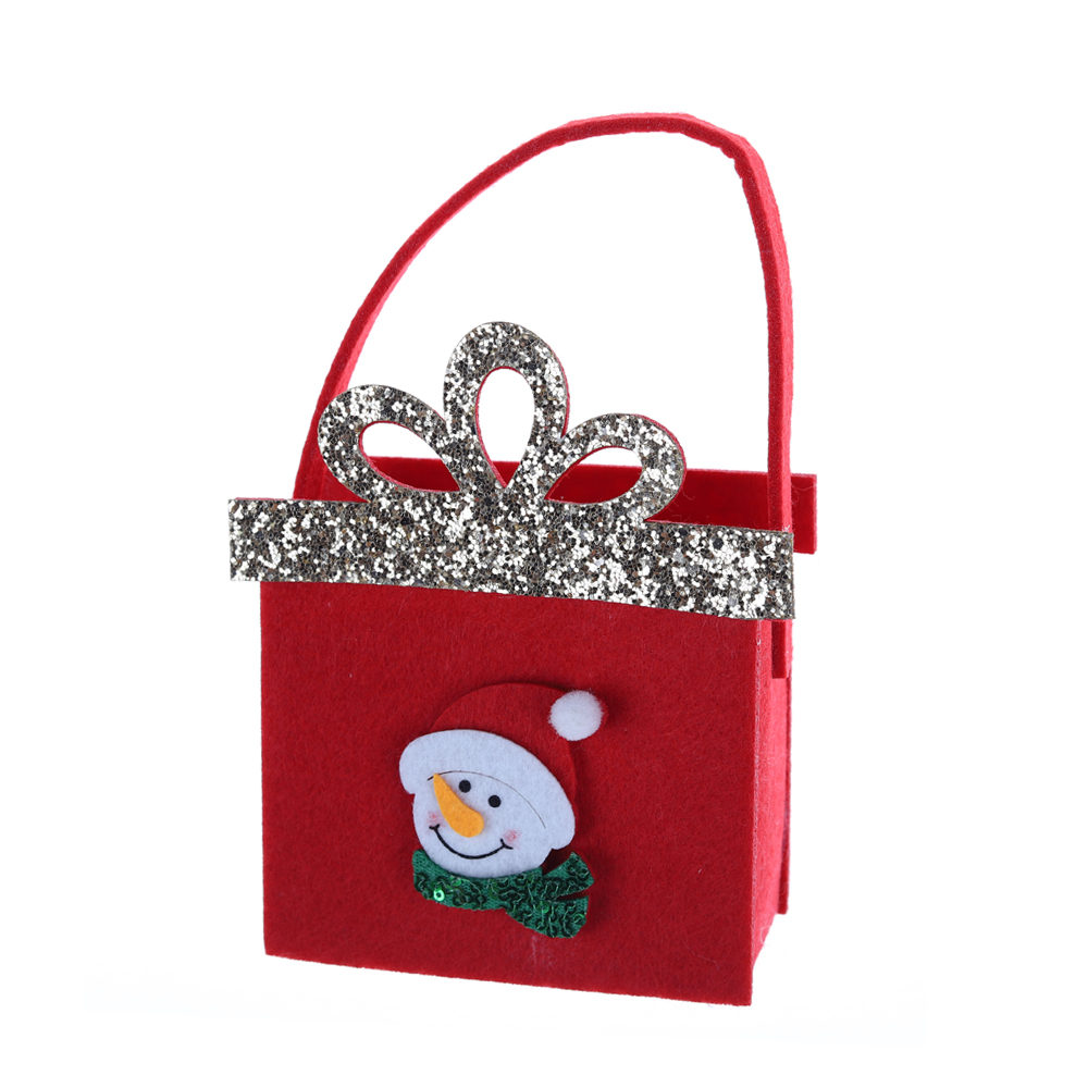 Weihnachten Weihnachtsmann Korb Griff Taschen OEM mit gutem Preis-Tangchen 7