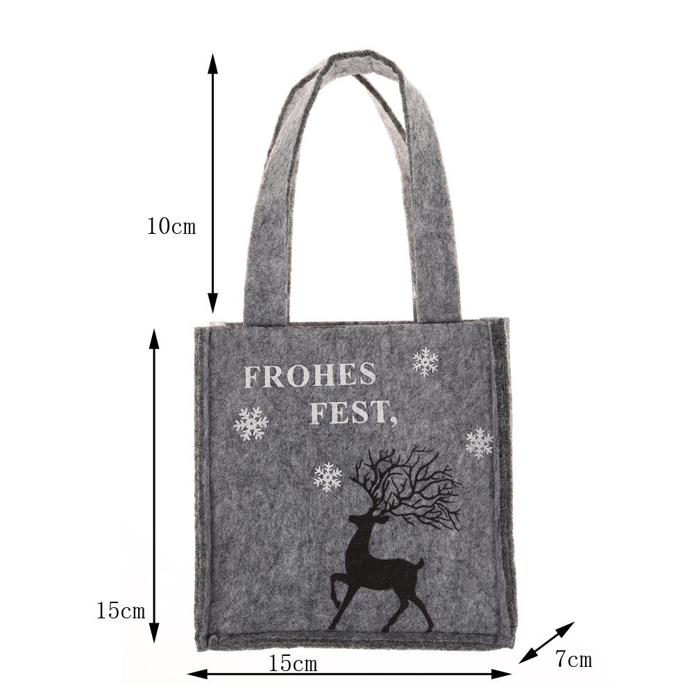 Großhandel Filz Weihnachten Rentier Handtasche aus China-Tangchen 6
