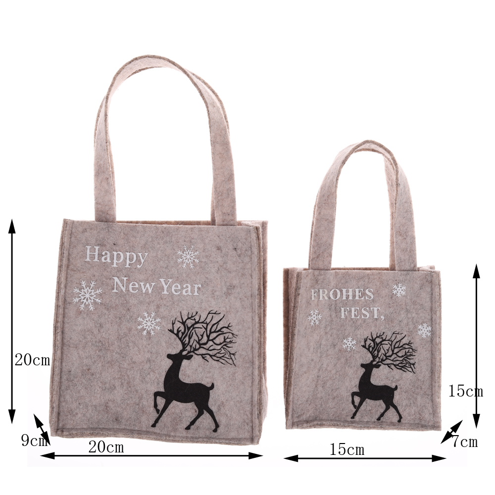 Großhandel Filz Weihnachten Rentier Handtasche aus China-Tangchen 5