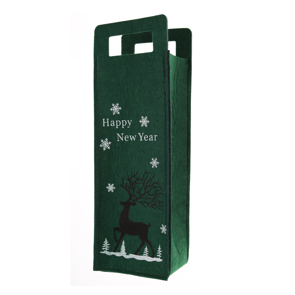 Top Quality Christmas wine bottle bag Wholesale-Tangchen 5
