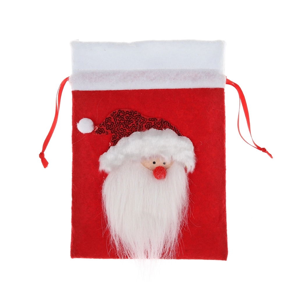 Fábrica profesional de bolsas de regalo navideñas con cordón de China - Tangchen 1