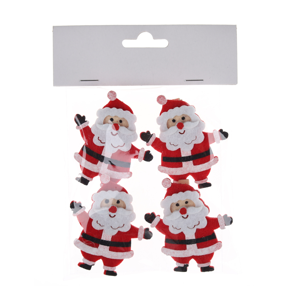 Beste Qualität Mini Weihnachten Schneemann Clip Santa Pegs Fabrik 5