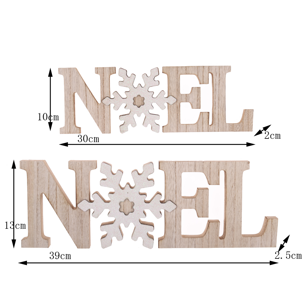 Adorno navideño de madera para mesa, diseño de reno, OEM, buen precio - Tangchen 7