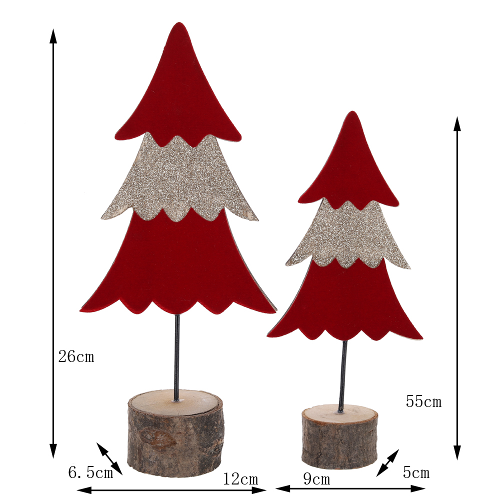 Beste Qualität Rote Weihnachtsbaum-Tischdekoration Oem-Tangchen 5